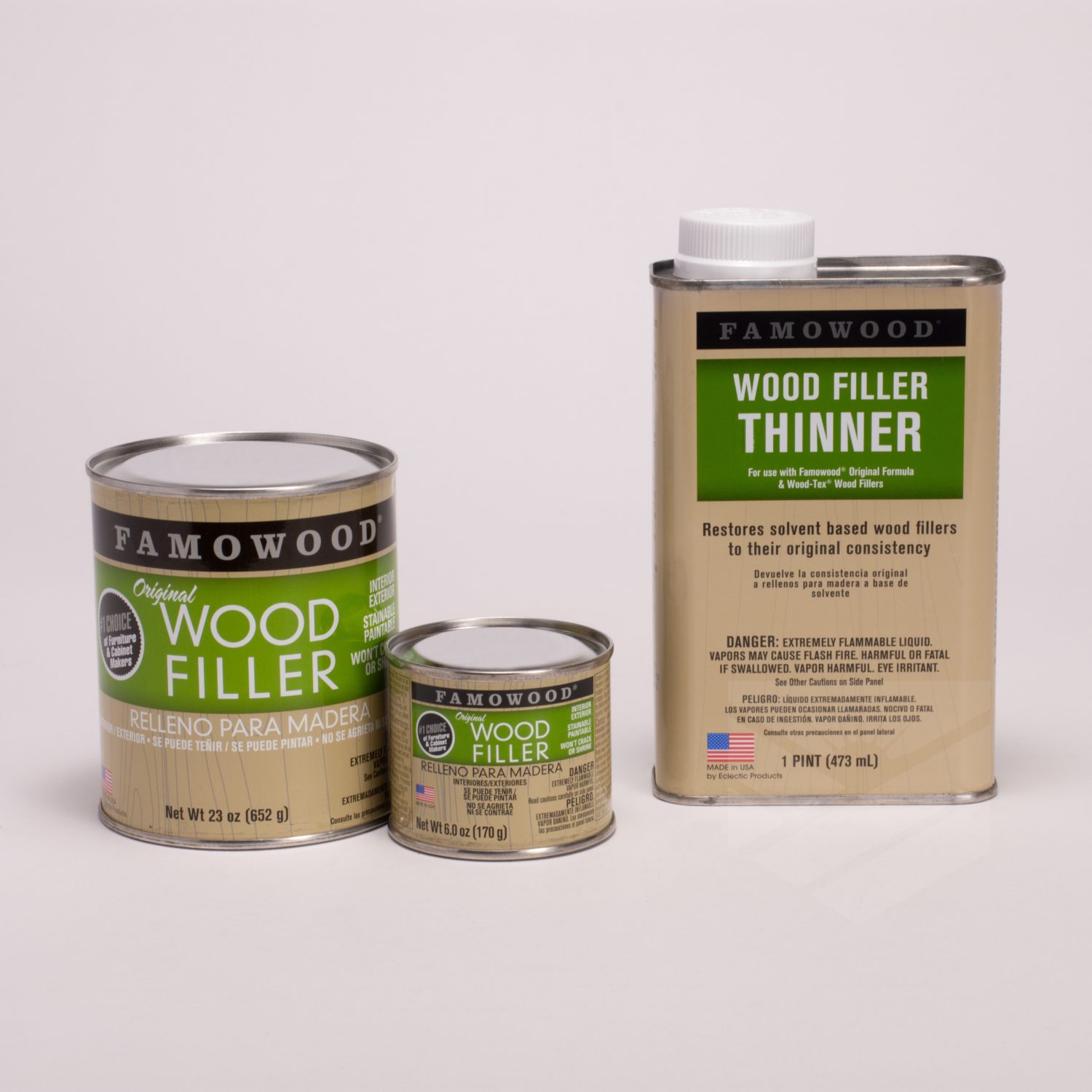 Famowood Original Wood Filler – Eclectic Products